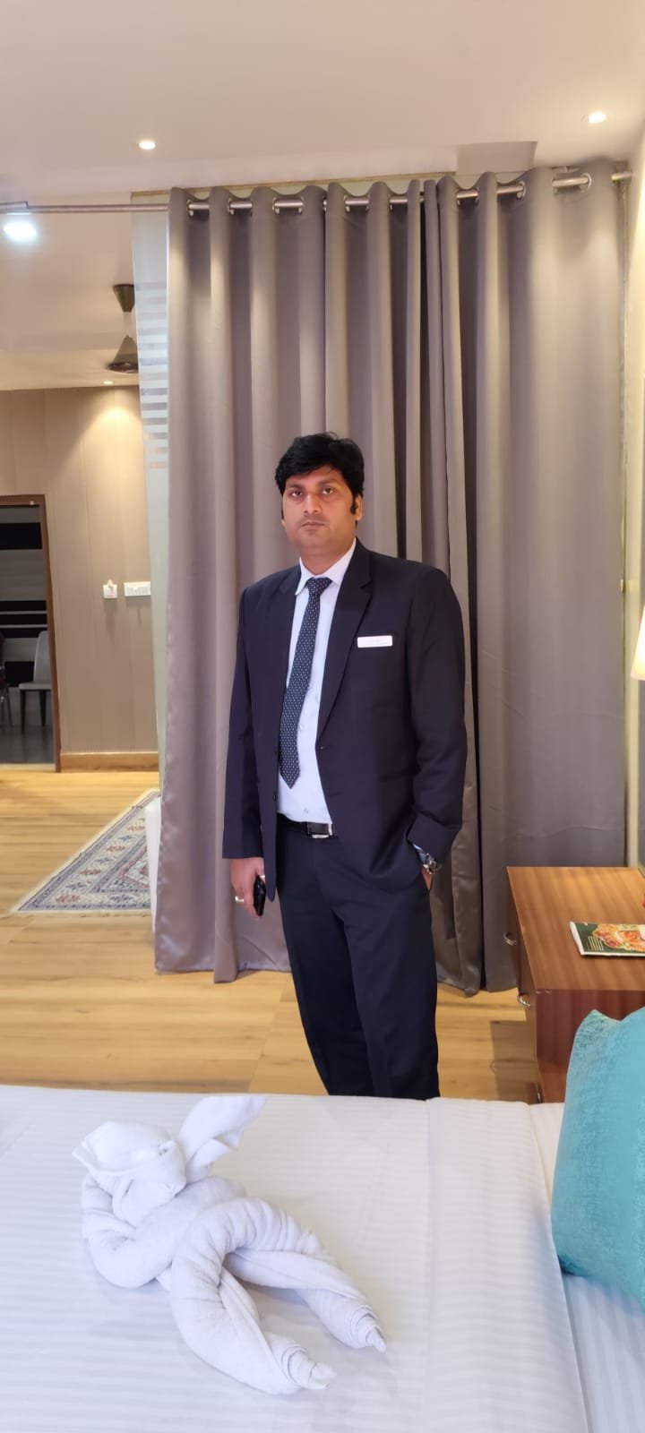 Mr. Deepak Singh, Restaurant Manager of Hotel RamSanPlaza