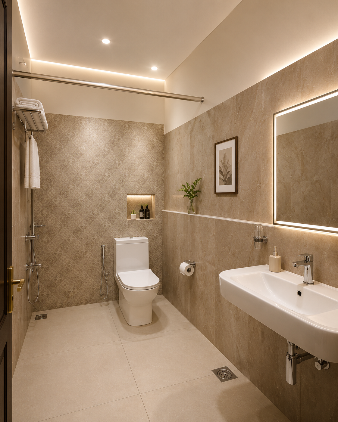 Suite Room Attached Bathroom Hotel RamSanPlaza